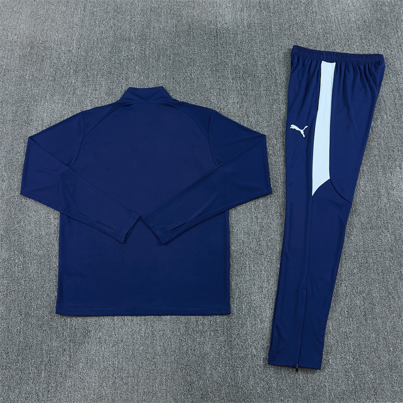 2026/2027 Manchester City Blue Half-Pull Tracksuit