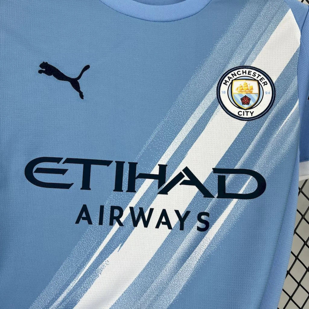 2025/2026 Manchester City Home Football Shirt