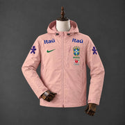 2026 Brazil Windbreaker Pink Jacket