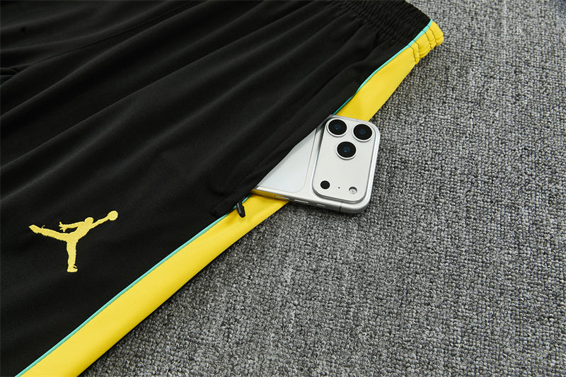 2026/2027 Brazil Green Black Half-Pull Tracksuit