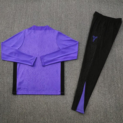 2025/2026 Barcelona Purple Half-Pull Tracksuit