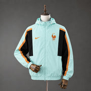 2026/2027  France Jacket Cyan Windbreaker
