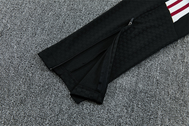 2026/2027 Arsenal Black Half-Pull Tracksuit