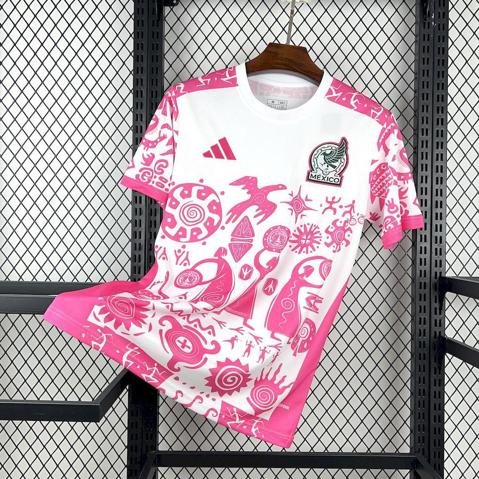 2025/2026 Mexico Concept Pink Football Jersey