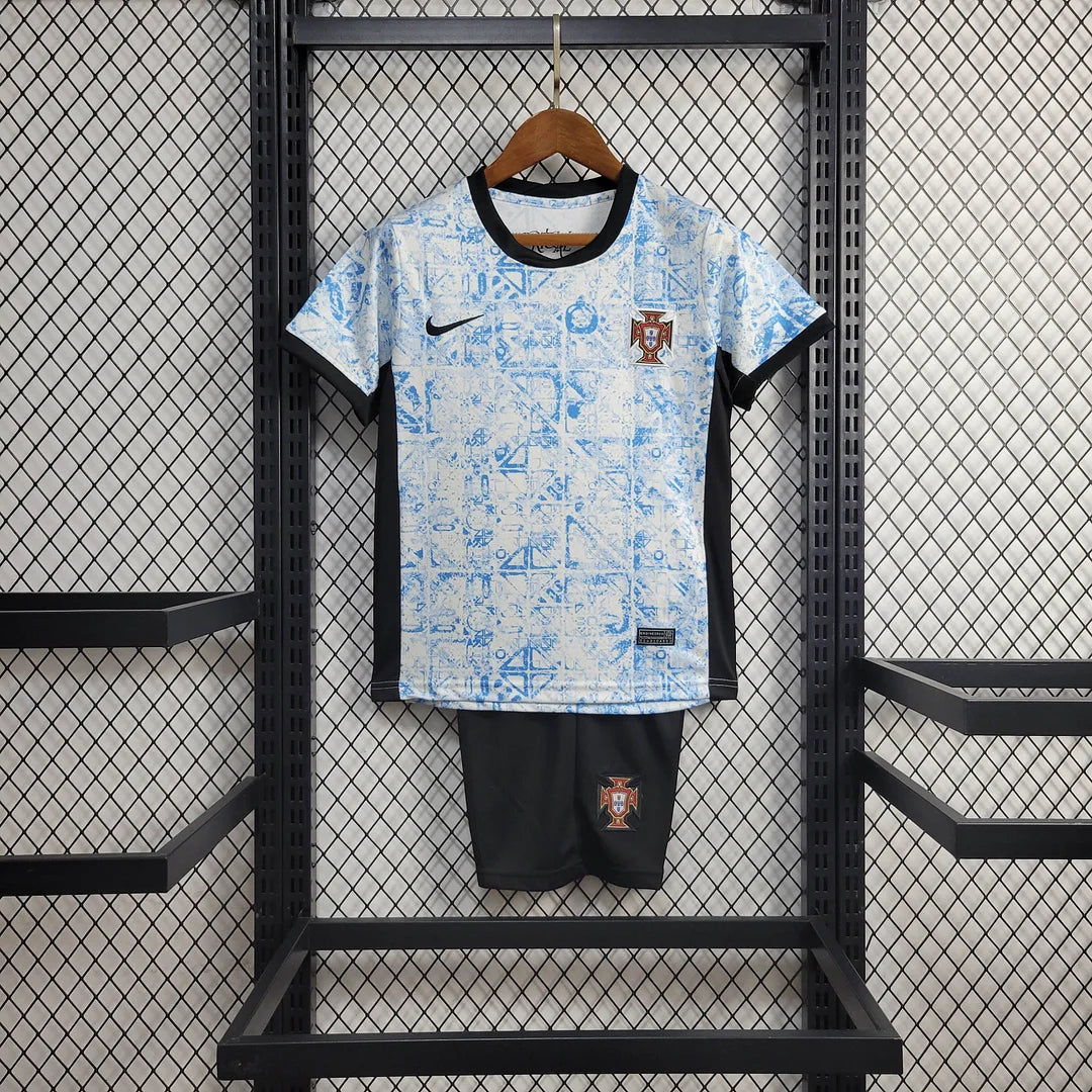 2024 Portugal Away Football Shirt Kids Size 1:1 Thai Quality