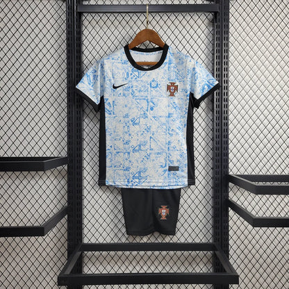 2024 Portugal Away Football Shirt Kids Size 1:1 Thai Quality