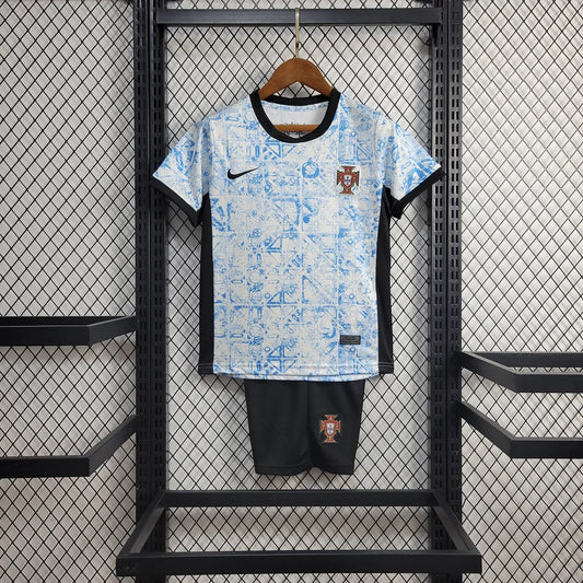 2024 Portugal Away Football Shirt Kids Size 1:1 Thai Quality