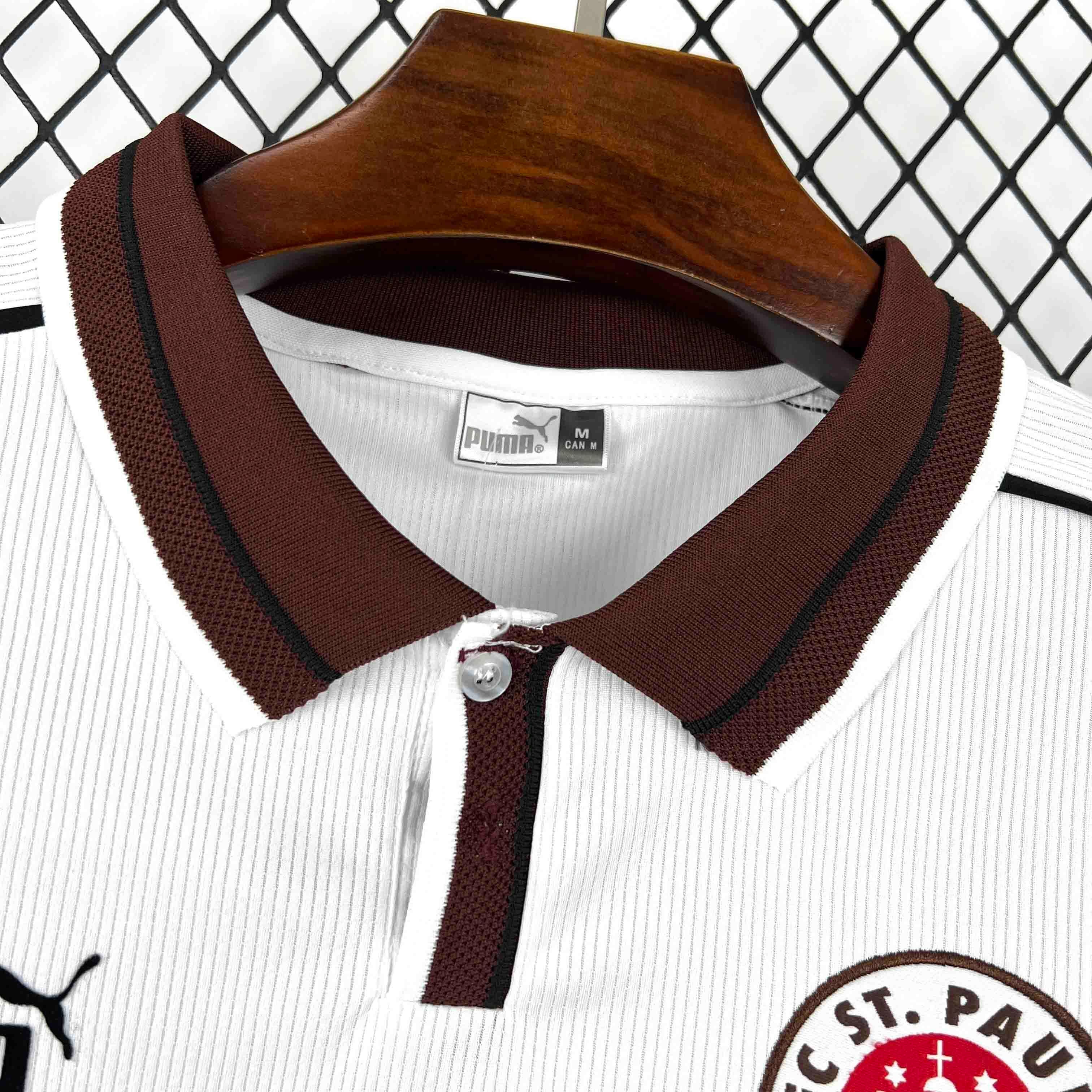 1999-2000 St. Pauli Home Retro Kit Vintage Shirt