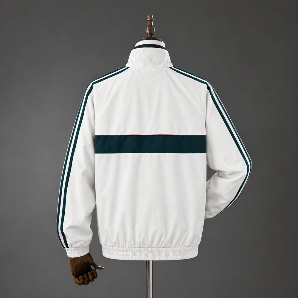 2026/2027 Real Madrid Jacket Retro White Windbreaker