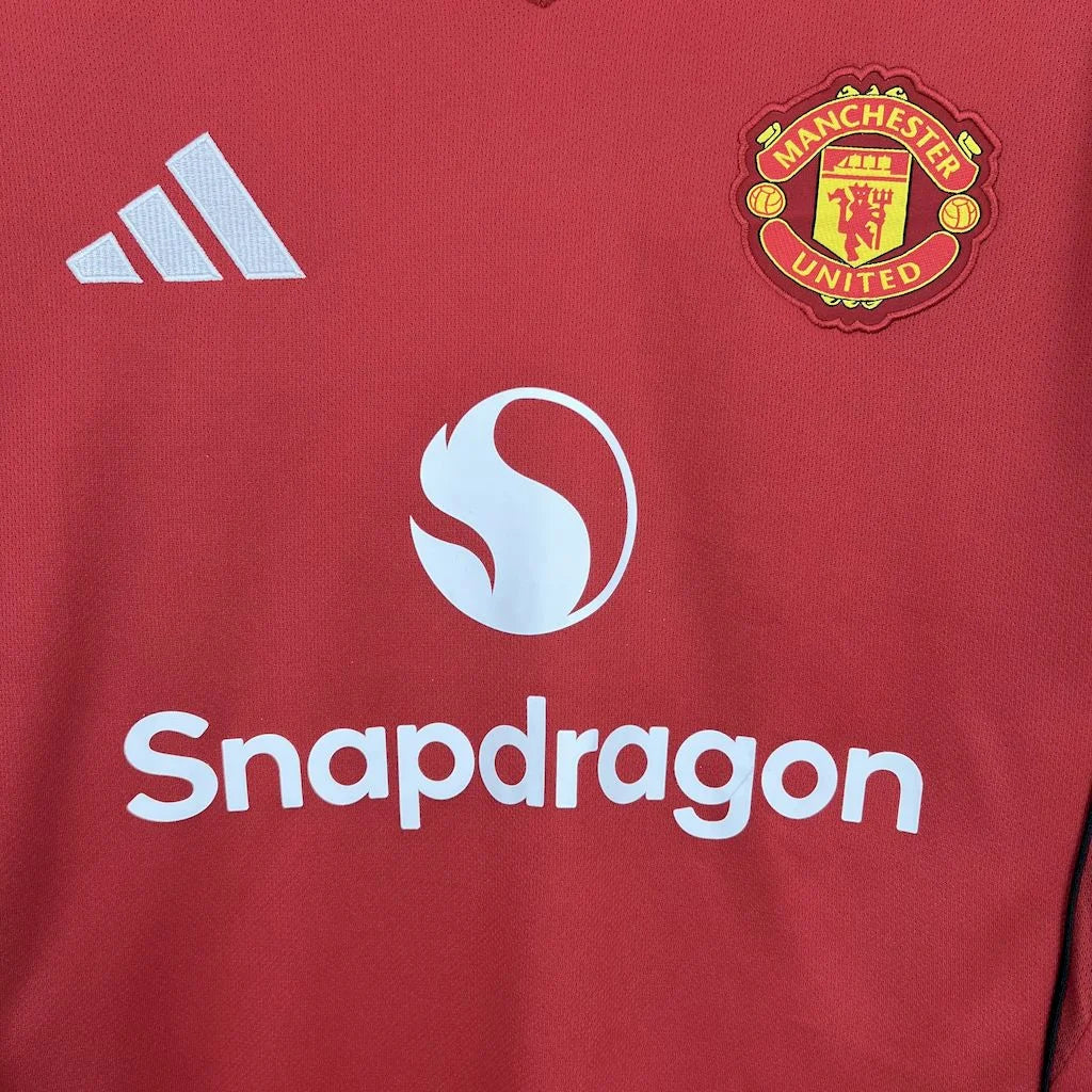 2025/2026 Manchester United Home Football Shirt