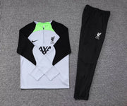2023/2024 Liverpool Half-Pull Tracksuit  Grey Jersey 1:1 Thai Quality