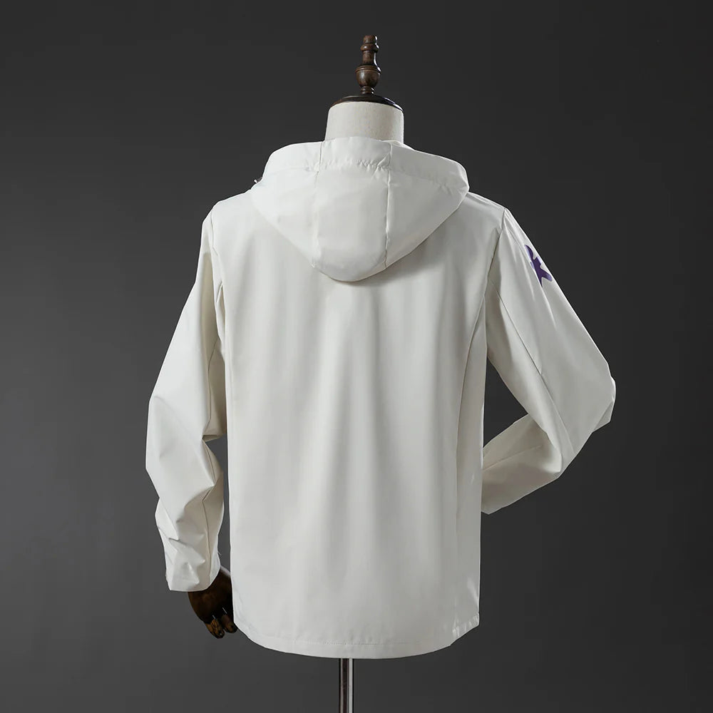 2026 Brazil Windbreaker Beige Jacket