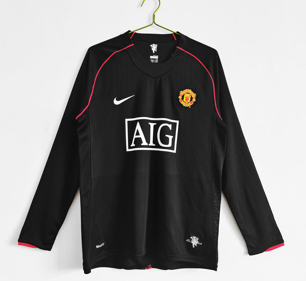 2007/2008 Manchester United Away Long Sleeve