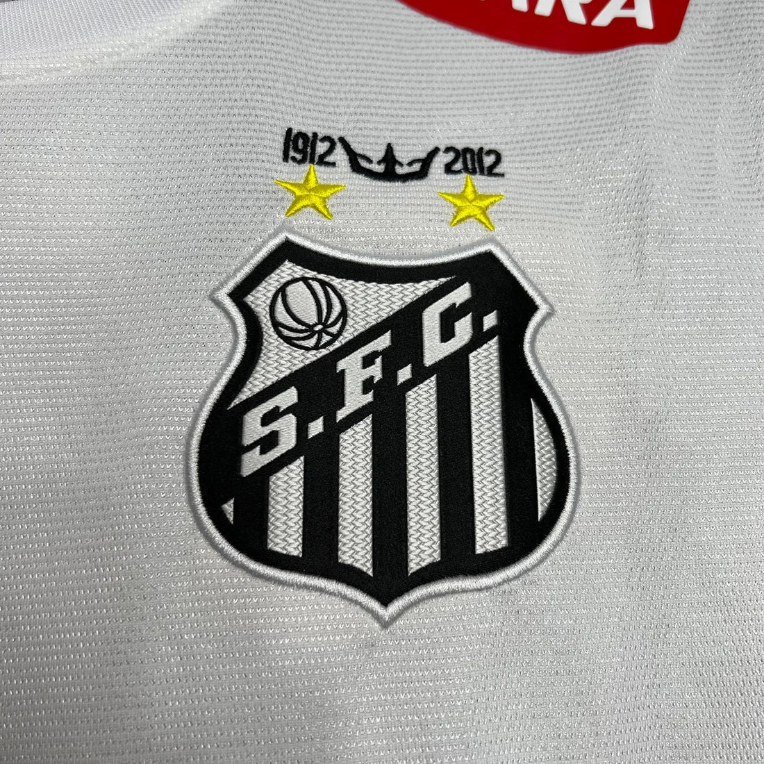 2011/2012 Retro Santos White Football Shirt