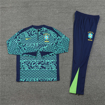2024 Brazil Special Edition Half-Pull Tracksuit