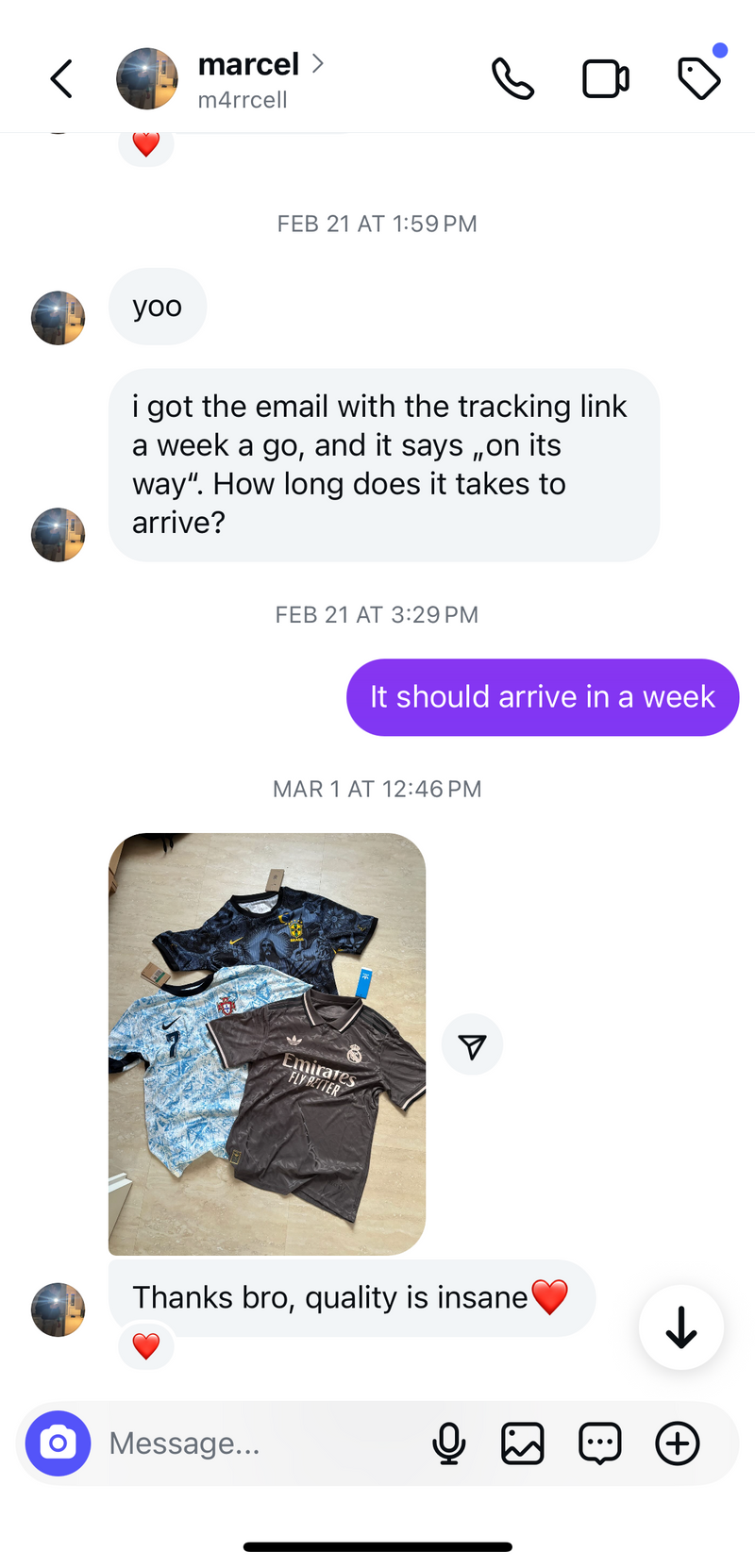 Instagram DM screenshot 7