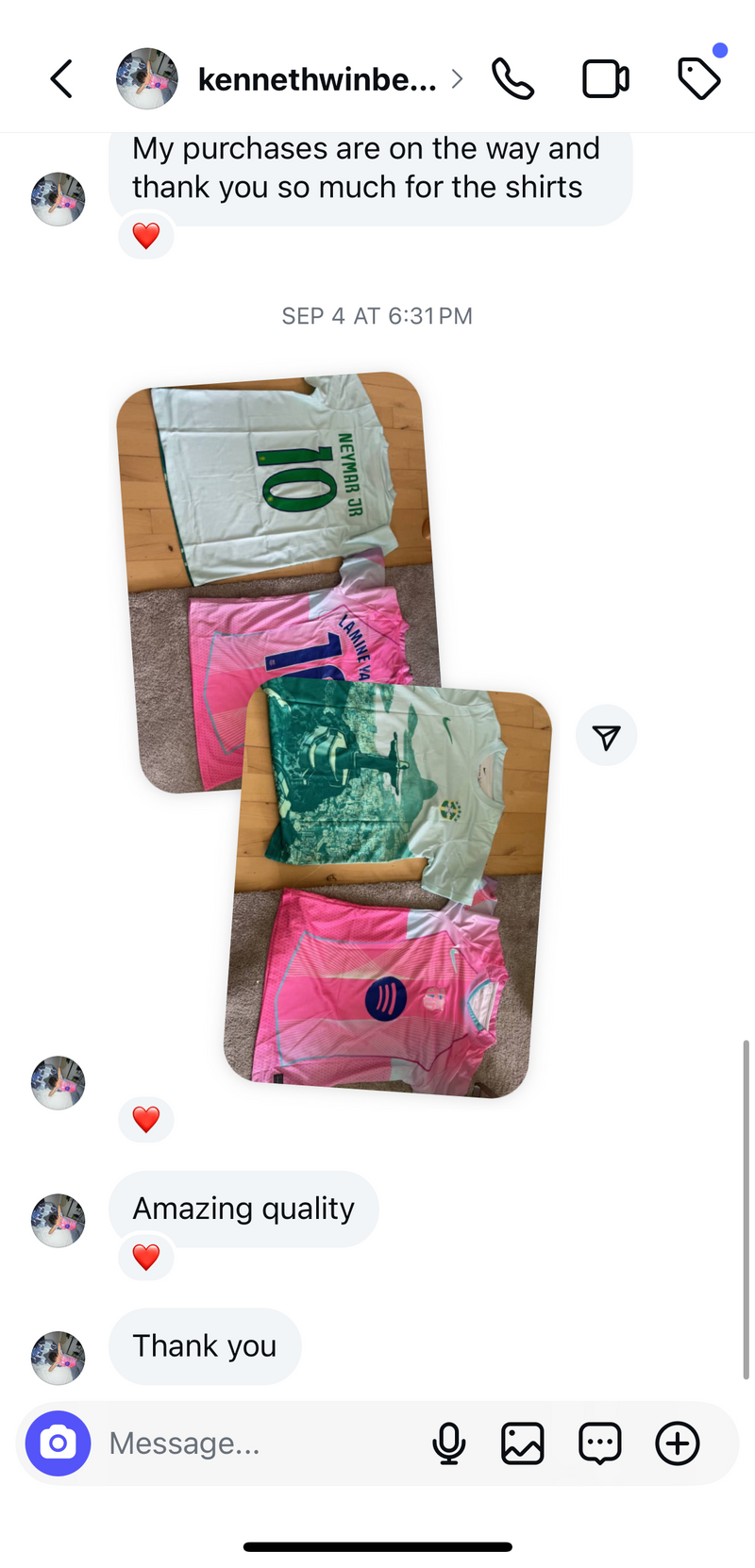 Instagram DM screenshot 8