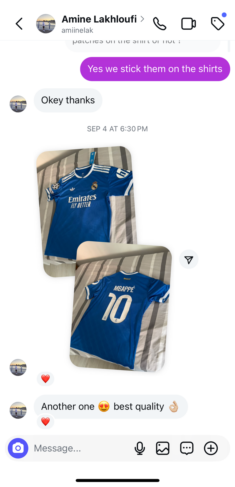 Instagram DM screenshot 9