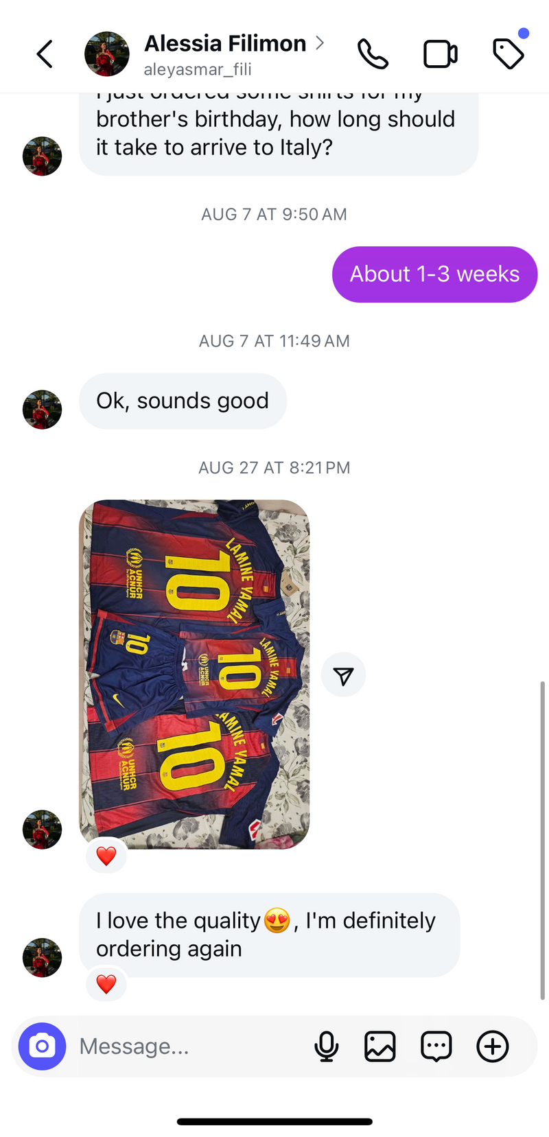 Instagram DM screenshot 11