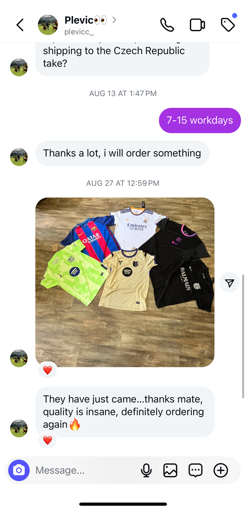 Instagram DM screenshot 12