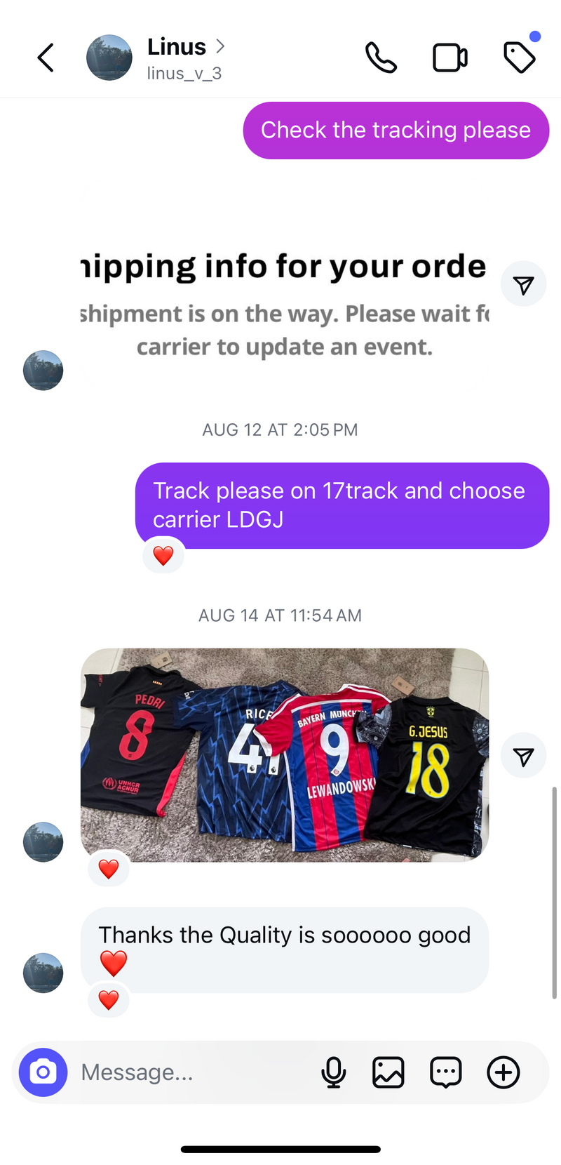 Instagram DM screenshot 13