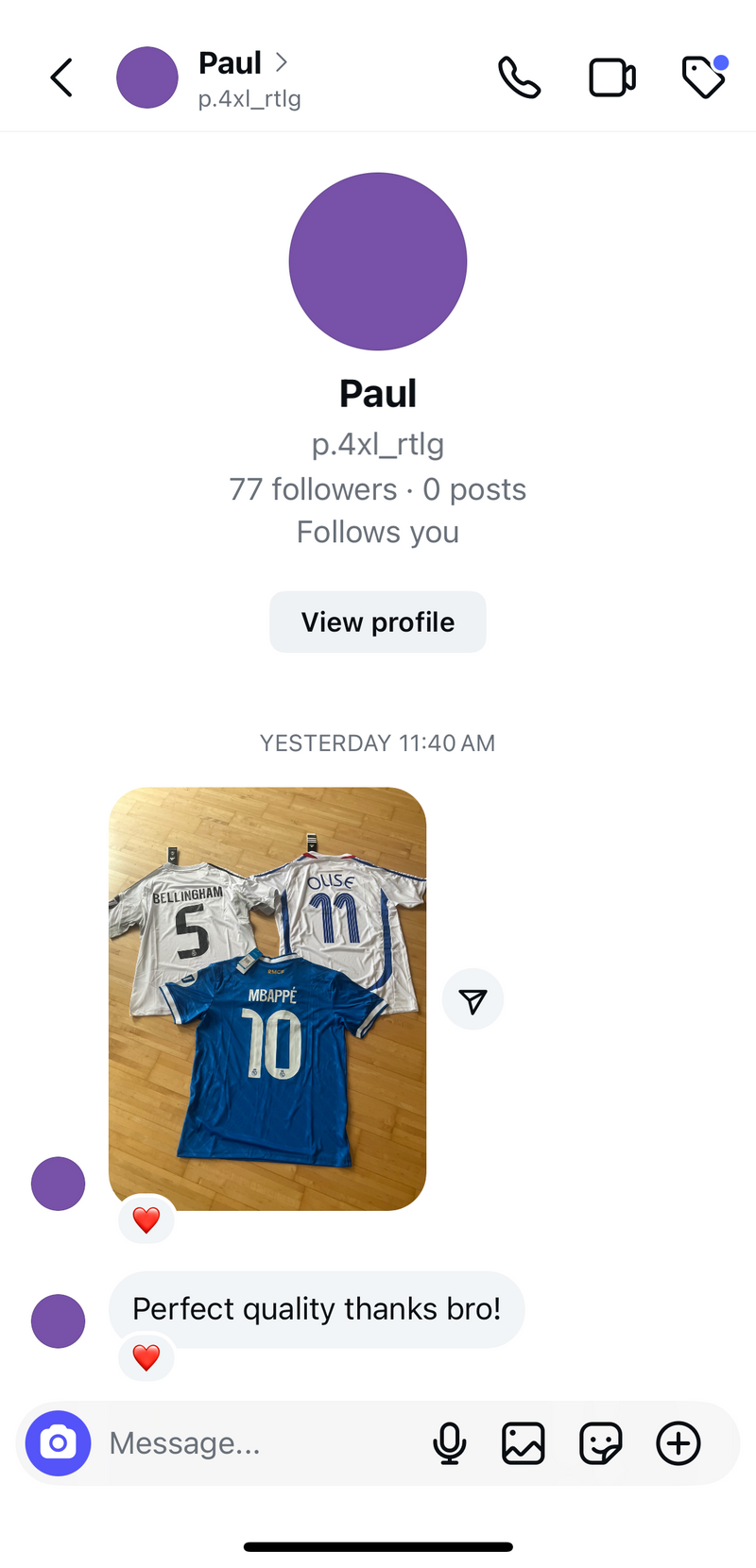 Instagram DM screenshot 19