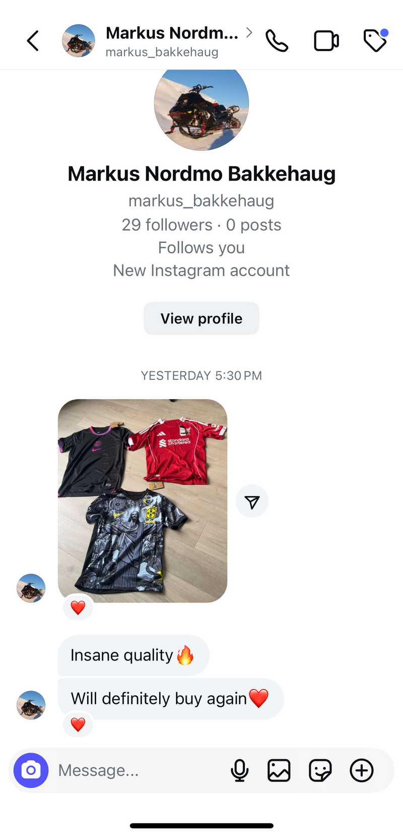 Instagram DM screenshot 20