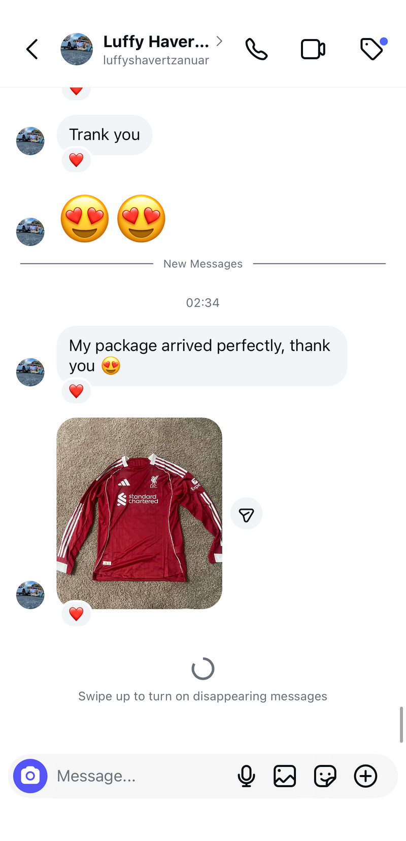 Instagram DM screenshot 22