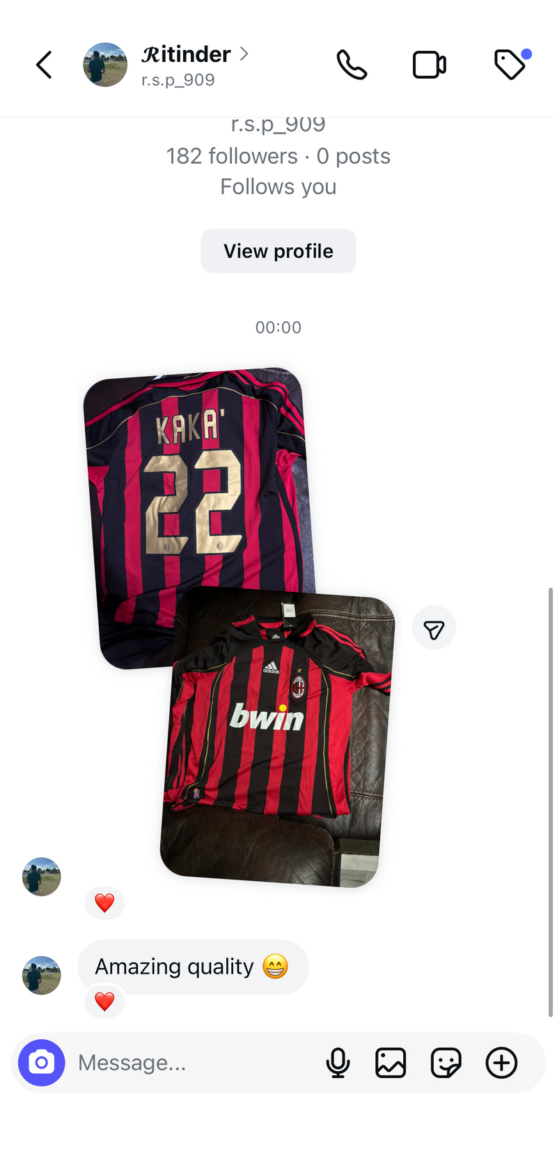 Instagram DM screenshot 29