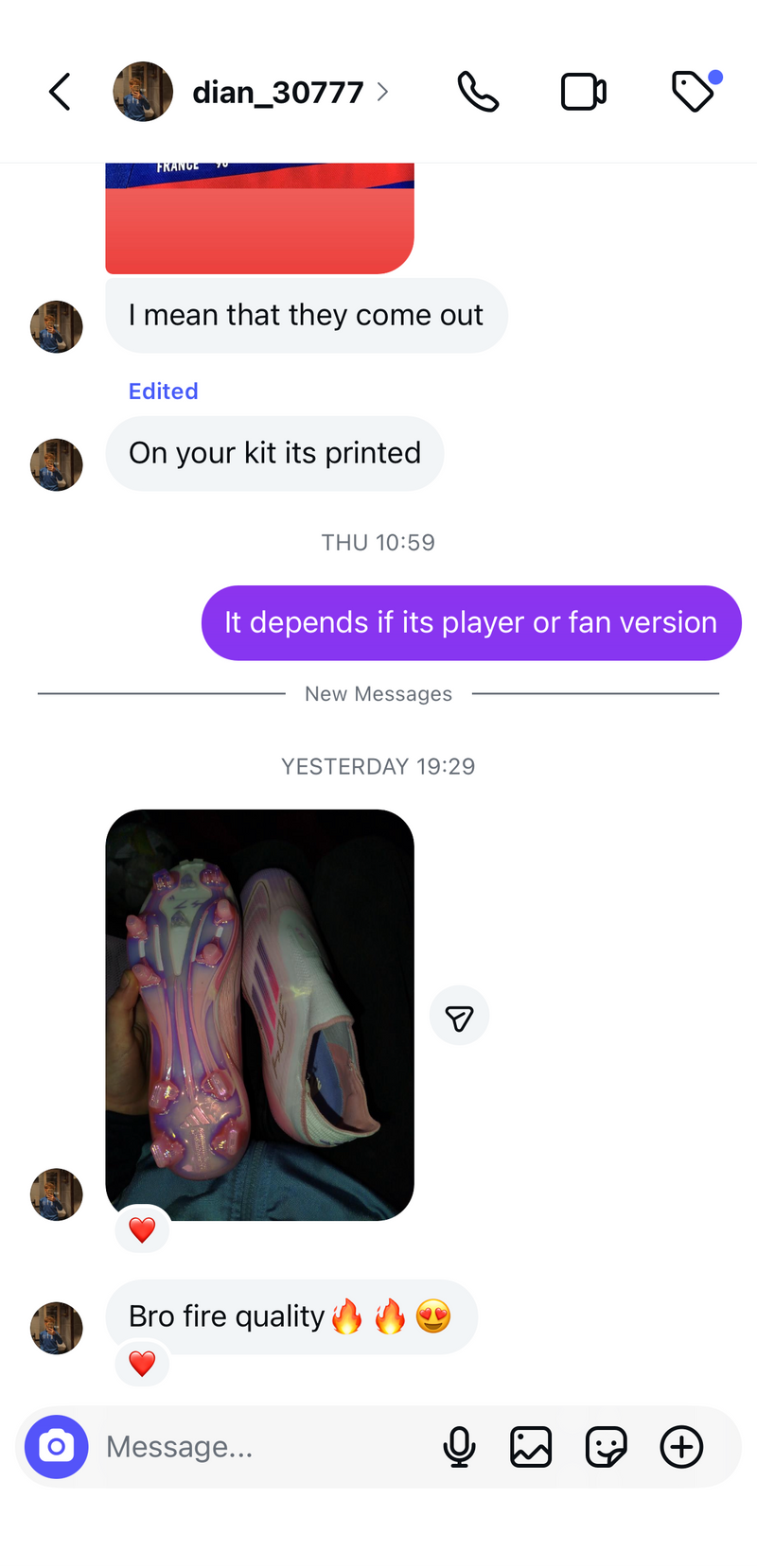 Instagram DM screenshot 26