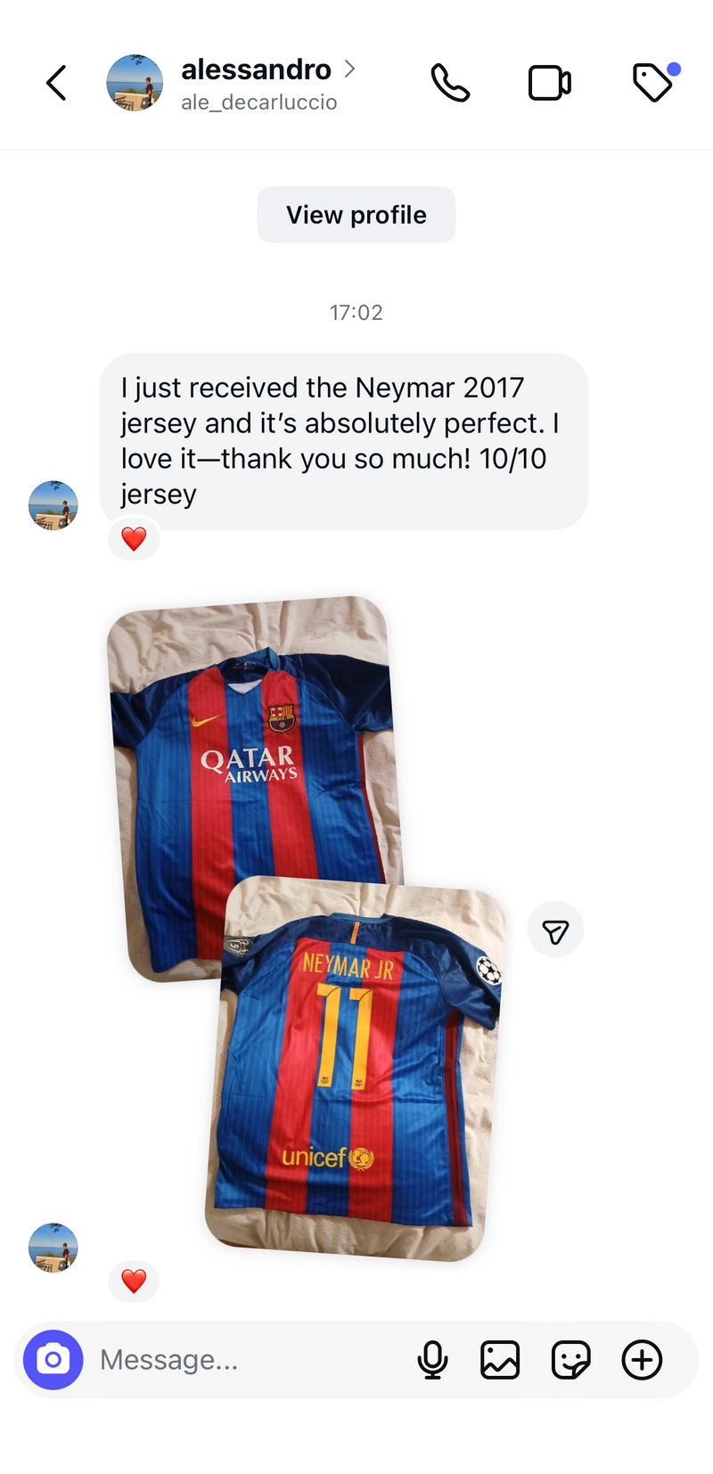 Instagram DM screenshot 30