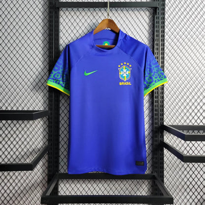 2022 World Cup Brazil Away Soccer Jersey