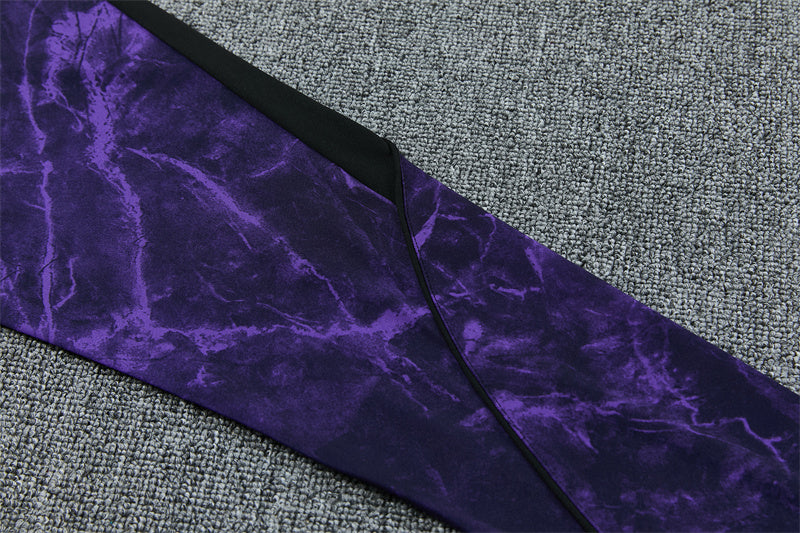 2026/2027 Barcelona Purple Kobe Half-Pull Tracksuit