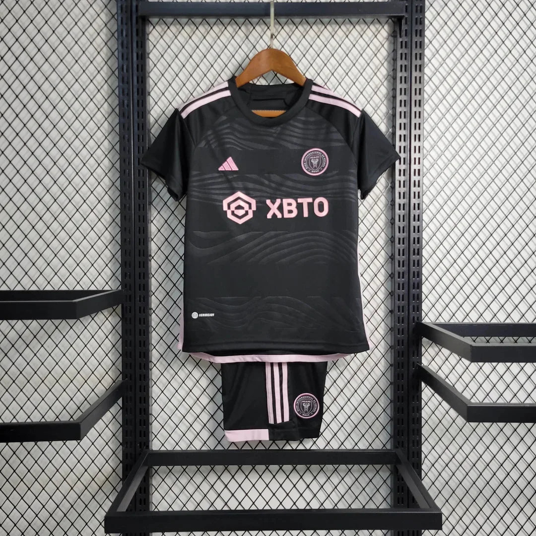 2023/2024 Kids Size Inter Miami Away Soccer Jersey 1:1 Thai Quality