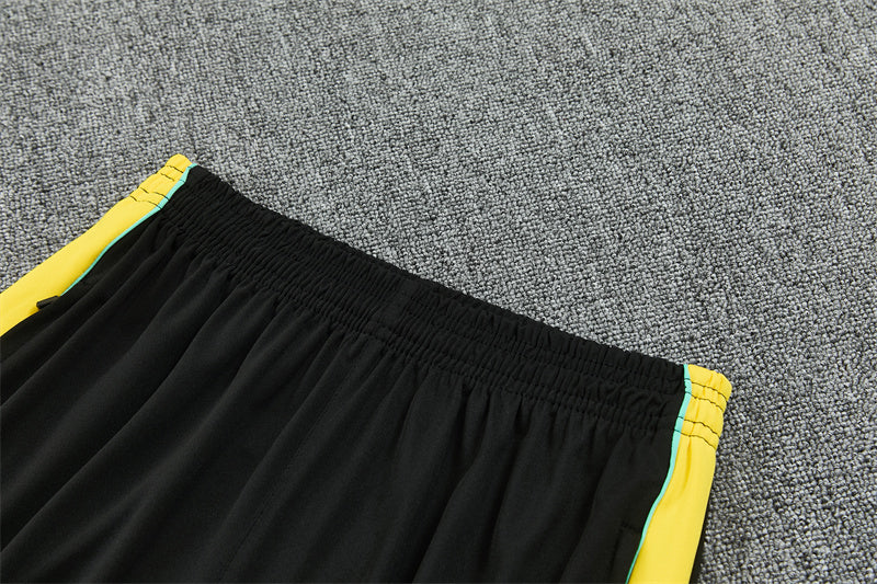 2026/2027 Brazil White Black Half-Pull Tracksuit
