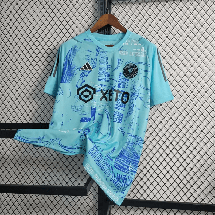 2023/2024 Inter Miami Training Wear blue Soccer Jersey 1:1 Thai Quality