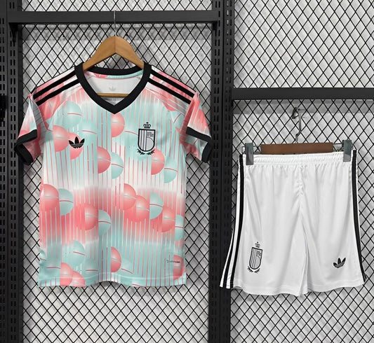 2026 Belgium Away World Cup Football Shirt Kids Size