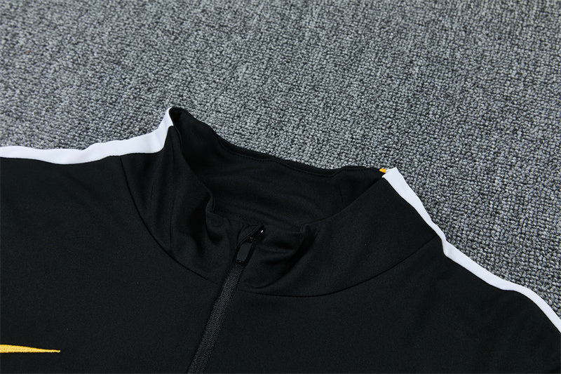 2026/2027 Chelsea Black Half-Pull Tracksuit