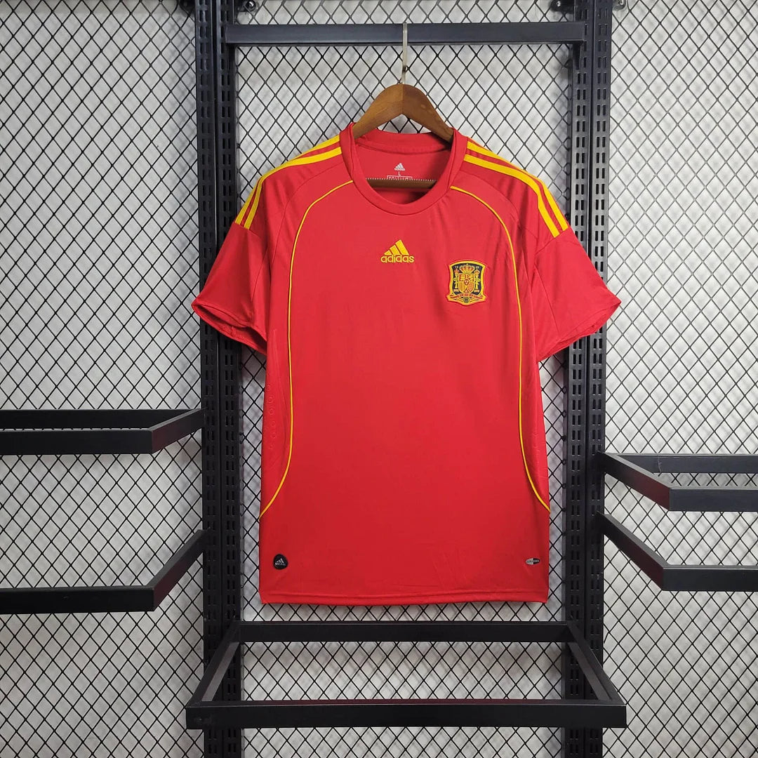 2010 Retro Spain Home Football Shirt 1:1 Thai Quality