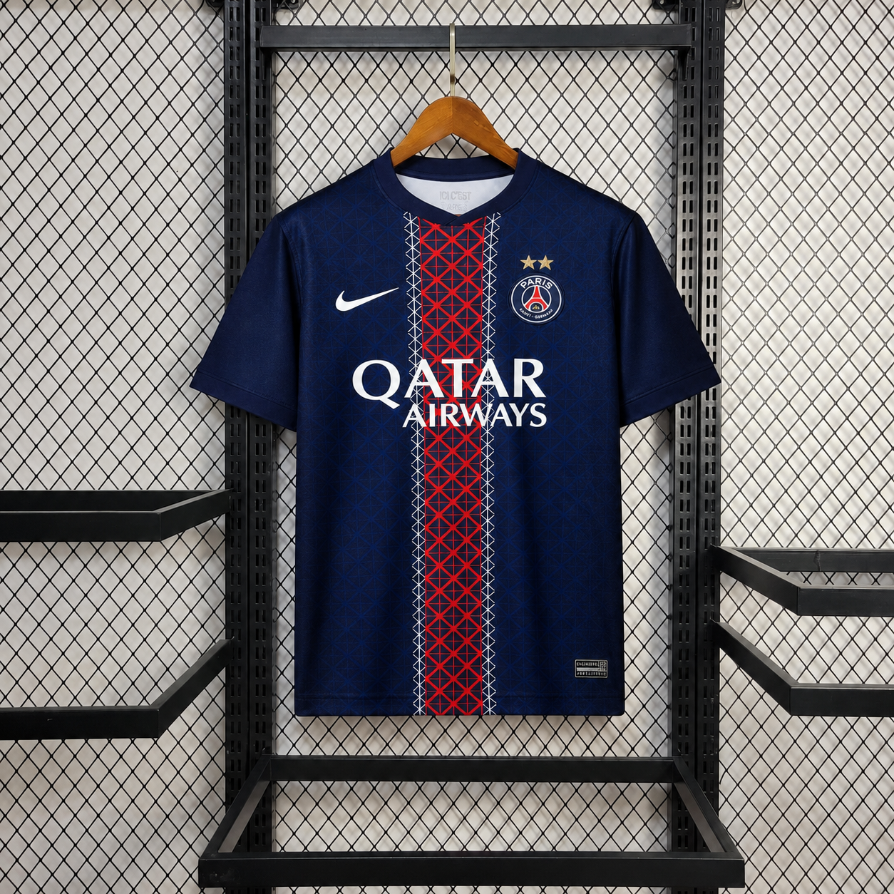 2025/2026 2 Stars PSG Paris Saint-Germain Back 2 Back Home Football Shirt