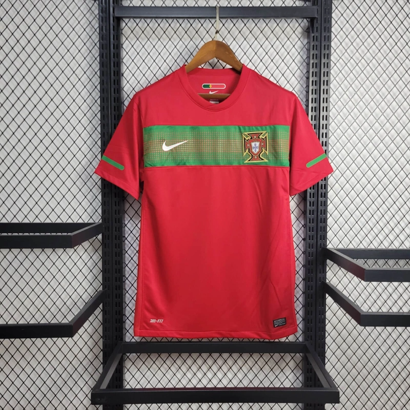 2010 Retro Portugal Home Football Shirt 1:1 Thai Quality