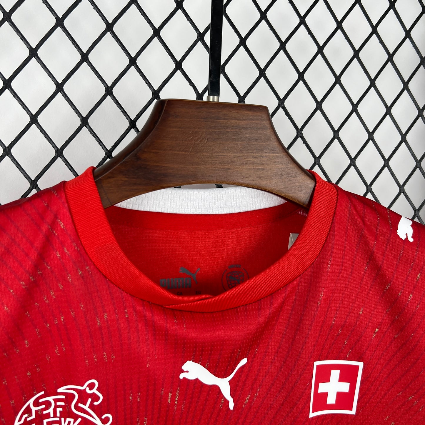 2026 Switzerland Home World Cup Football Jersey Kids Size