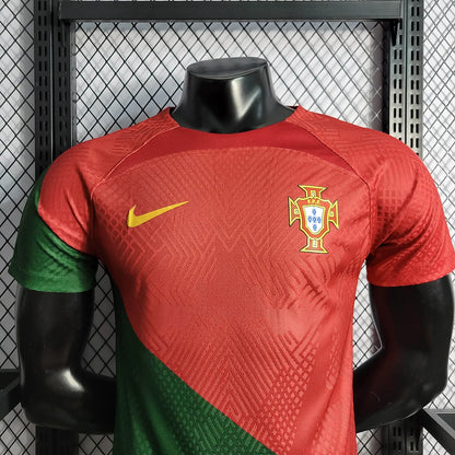 2022 FIFA World Cup Portugal Home Football Shirt - Player Version