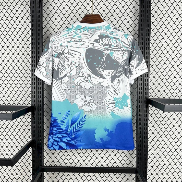 2026 Brazil Special Edition Blue Parrot  Football Jersey