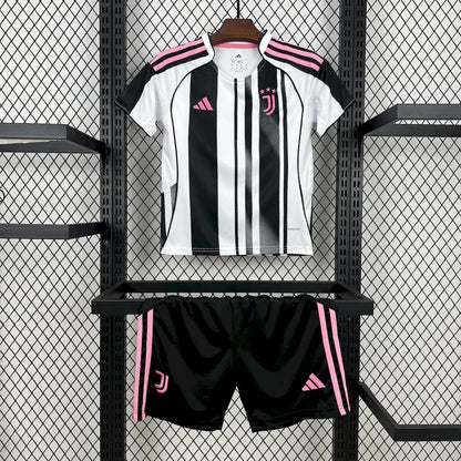 2025/2026 Juventus Home Football Shirt Kids Size