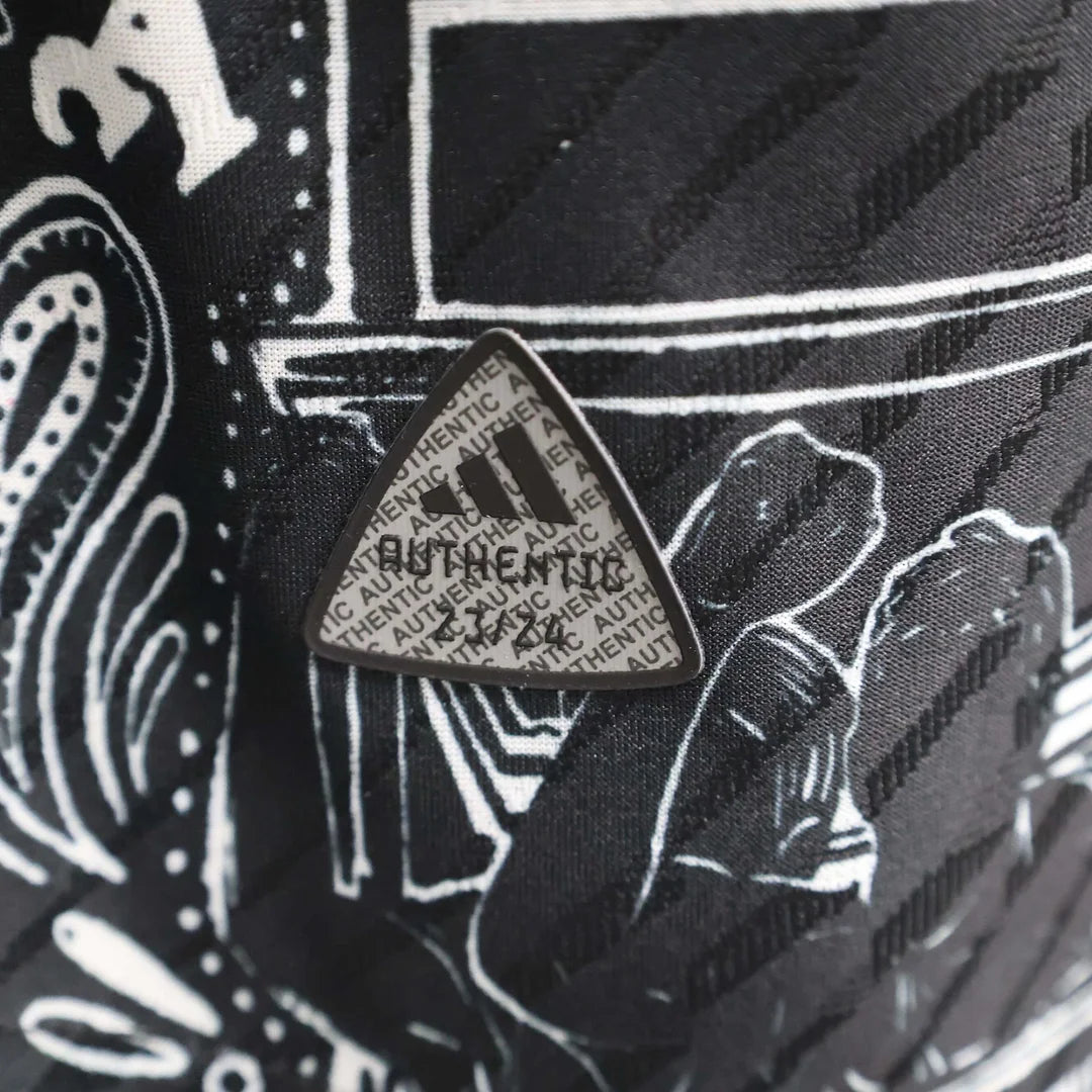 2024/2025 Arsenal Black pre-match Football Shirt 1:1 Thai Quality - Player Version