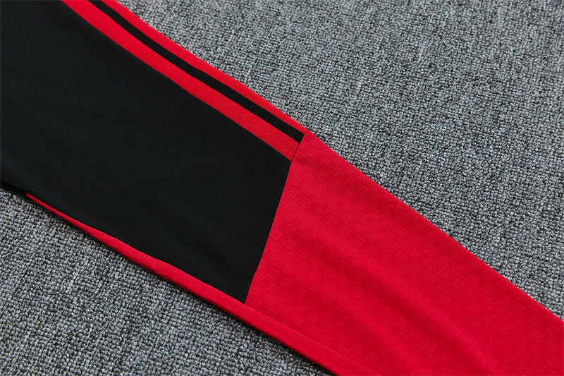 2026/2027 Manchester United Black Half-Pull Tracksuit