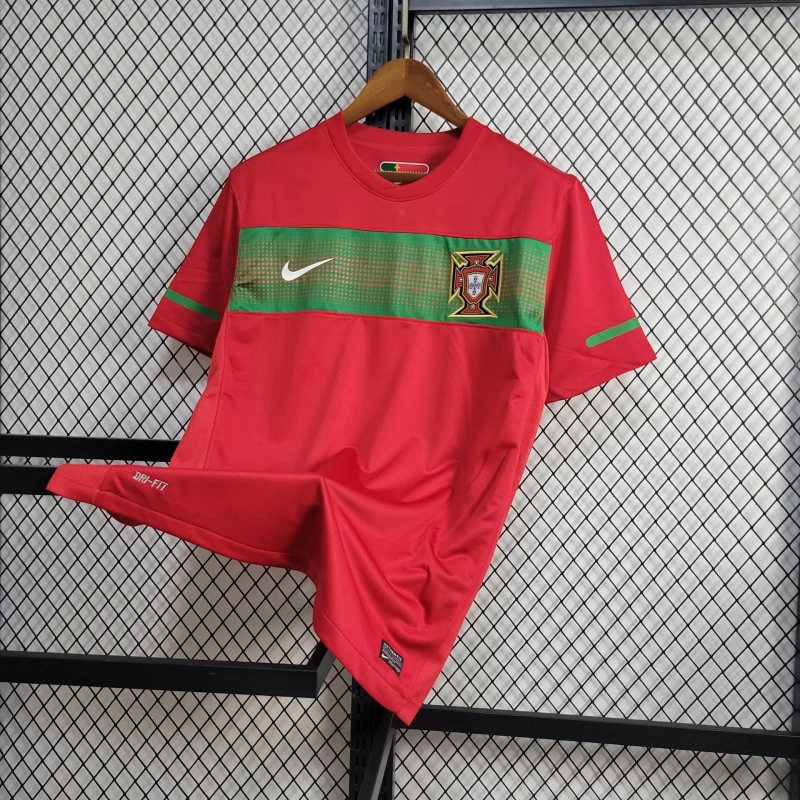 2010 Retro Portugal Home Football Shirt 1:1 Thai Quality