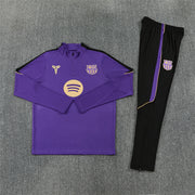 2026/2027 Barcelona Purple Kobe Bryant Half-Pull Tracksuit