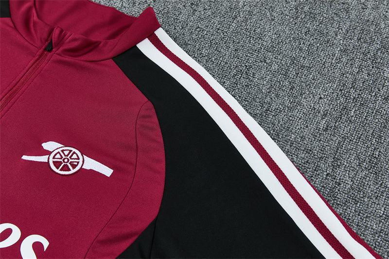 2026/2027 Arsenal Red Half-Pull Tracksuit
